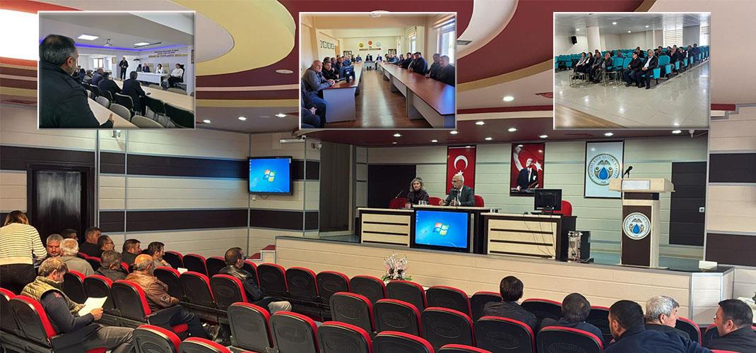 Genel Tarım Sayımı Resen Kayıtlar Toplantısı İlimizde Devam Ediyor